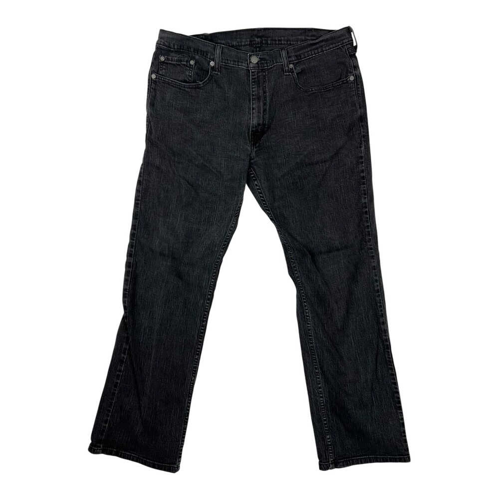 Levi’s 559 Black Denim Jeans Size 38x32 Faded Y2K